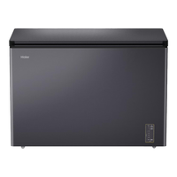 海尔（Haier）风冷无霜系列冰柜132/159/200/300/480L家用商用卧式冷柜冷冻冷藏可转换无需除霜电子控温一级能效 300升 【风冷无霜】-38℃深冷丨 黑金抗菌