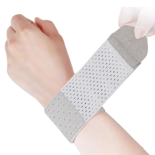 CRALVKOIN 日本品牌运动护腕防扭伤手腕拉伤腱鞘炎夏季透气羽毛球篮球 透气加压护腕（两只装）