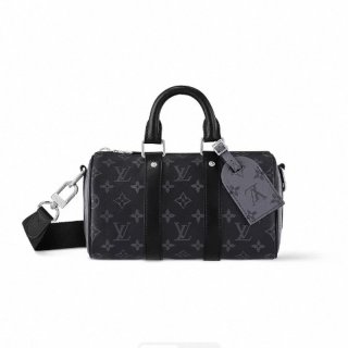 LOUIS VUITTON LV Louis Vuitton 男士单肩斜挎包 keepall 25x15x11CM
