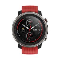 AMAZFIT 华米 A1928 精英版 智能手表 48.6mm 黑色 红色硅胶表带(GPS、NFC）