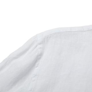 ZARA 【100%亚麻】男式斯文大方休闲日常简约纯色衬衫