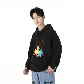 adidas NEO 男士连帽针织卫衣