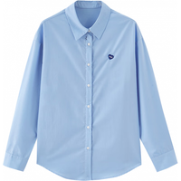  TOYOUTH/初语 百搭 女士衬衫  天蓝色【4/14】 M