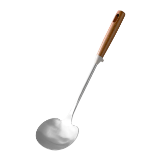 PLUS会员：京东京造 锅铲 304不锈钢蘑菇铲防烫榉木柄锅铲子铸铁锅炒菜锅铲