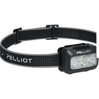 伯希和（Pelliot）户外头灯徒步登山头戴式强光超长续航165029002黑色