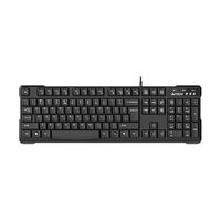 A4TECH 双飞燕 KR-6A 105键 有线薄膜键盘