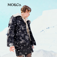 MO&Co.羽绒服羊毛马甲两件套2025冬90绒【轻暖漫游系列】MBE4EIN009 黑色 L /170