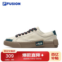 移动端、京东百亿补贴：FILA FUSION斐乐潮牌帆布鞋