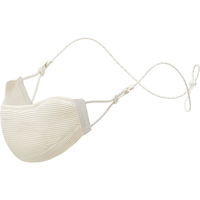 蕉内氧气男女同款防晒口罩户外防紫外线凉感透气不易花装显脸小 玄米灰 1个 S