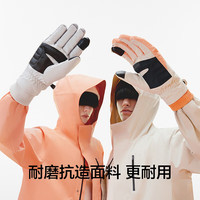 蕉内(Bananain)热皮男女同款手套触屏加厚滑雪秋冬季户外机能护手套 榄岩蓝 M 1双