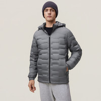 90分 户外休闲轻薄保暖连帽羽绒服