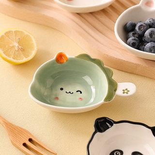 日式网红蘸料碟陶瓷调味碟子小味碟高颜值调料碟酱油碟醋碟酱料碟