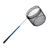 移动端、京东百亿补贴：臻佑 儿童抄网捞鱼网捕虫网虾不锈钢杆伸缩杆户外钓鱼网兜套装 蓝色