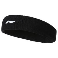 李宁 中性运动发带 AQAN054 黑色