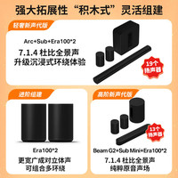 SONOS Era100 WIFI无线蓝牙环绕可组合家庭影院迷你音响HIFI高保真音箱 Era100（全新仅拆封）