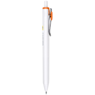 三菱铅笔 uni三菱UMN-S-38小浓芯按动中性笔 0.38mm财务办公考试用签字笔 橙色 1支装 0.38mm 橙色 1支