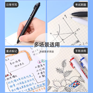 三菱铅笔 uni三菱小浓芯宝蓝色中性笔高颜值0.38mm签字笔财务办公水笔套装 UMN-S-38 5支 0.38mm 宝蓝色 5支