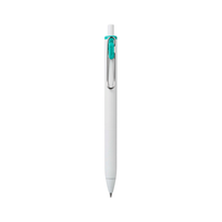 三菱铅笔 uni三菱UMN-S-38小浓芯按动中性笔 0.38mm财务办公考试用签字笔 翡翠绿色 1支装 0.38mm 翡翠绿色 1支