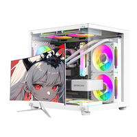 宏硕 DP08P87 九代酷睿版 24英寸 商用台式机 黑色 (酷睿i5-9400F、GTX 1050 3G、16GB、240GB SSD+500GB HDD、风冷)