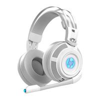 HP 惠普 H200 耳罩式头戴式有线耳机 白色 USB-A