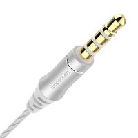 Langsdom 兰士顿 D4 入耳式双动圈降噪有线耳机 白色 3.5mm