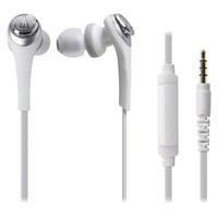 audio-technica 铁三角 ATH-CKS550iS 入耳式动圈有线耳机 白色 3.5mm