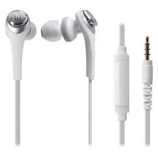 audio-technica 铁三角 ATH-CKS550iS 入耳式动圈有线耳机 白色 3.5mm