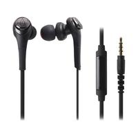 audio-technica 铁三角 ATH-CKS550iS 入耳式动圈有线耳机 黑色 3.5mm