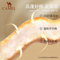 骆驼 CAMEL熊猫联名户外露营睡袋大人成人款隔脏保暖春秋棉加厚防寒睡袋