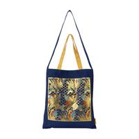 故宫博物院 女士单肩帆布包 1815511092001 锦鲤跃浪