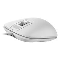 JESIS 指思 J1 有线鼠标 1600DPI 钛白