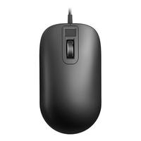 JESIS 指思 J1 有线鼠标 1600DPI 铅黑