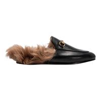 GUCCI 古驰 Princetown系列 女士穆勒鞋 397749 DKHH0 1063 黑色 36.5