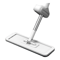 太太乐 平板拖把套装 中号 6块布 白色