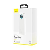 BASEUS 倍思 BS-30KP365 移动电源 白色 30000mAh Type-C/Micro-B/Lightning 65W 双向快充
