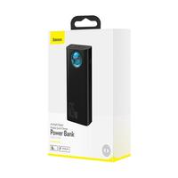 BASEUS 倍思 BS-30KP365 移动电源 黑色 30000mAh Type-C/Micro-B/Lightning 65W 双向快充