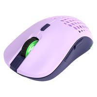 acer 宏碁 OMW120 升级版 有线鼠标 6400DPI RGB 神奇紫