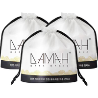 DAMAH DARK MAGIC 一次性洗脸巾 80抽*3包(20*20cm)
