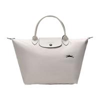 LONGCHAMP 珑骧 Le Pliage Club系列 女士手提包中号 L1623619337 粉白色