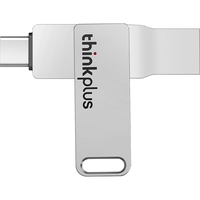 ThinkPad 思考本 MU90 USB 3.2 U盘 黑色 32GB Type-C/USB-A双口