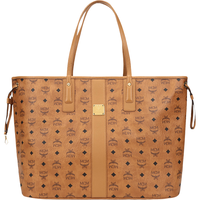 MCM Visetos系列 女士手提托特包 MWPAAVI01CO001 干邑色 大号