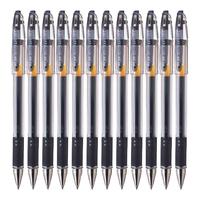 PILOT 百乐 BL-G3-5-B 拔帽中性笔 黑色 0.5mm 12支装