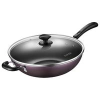 SUPOR 苏泊尔 EC32SP05 炒锅(32cm、不粘、铝合金、紫色、有耳)