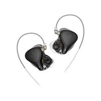 KZ ZEX PRO 无麦版 入耳式挂耳式圈铁有线耳机 神秘黑 3.5mm