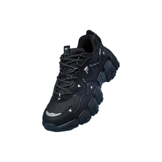 FILA 斐乐 猫爪3代 女子休闲运动鞋 F12W144123F-BK 黑色 37.5