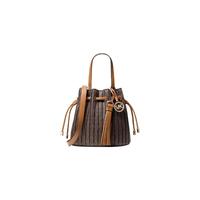 MICHAEL KORS 迈克·科尔斯 经典老花系列 Willa 女士超小号老花托特包 30F1G9WT0V252 棕色/橡果棕