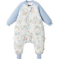 Wellber 威尔贝鲁 婴儿睡袋秋冬宝宝纯棉恒温分腿儿童防踢被子春秋款大童厚