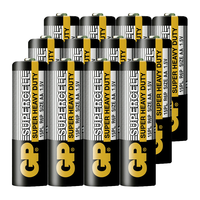 GP 超霸 GP15PL-BJ4 5号碳性干电池 1.5V 12粒装