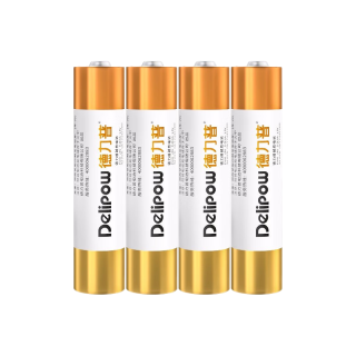 Delipow 德力普 AAA 7号碱性电池 1.5V 4粒装