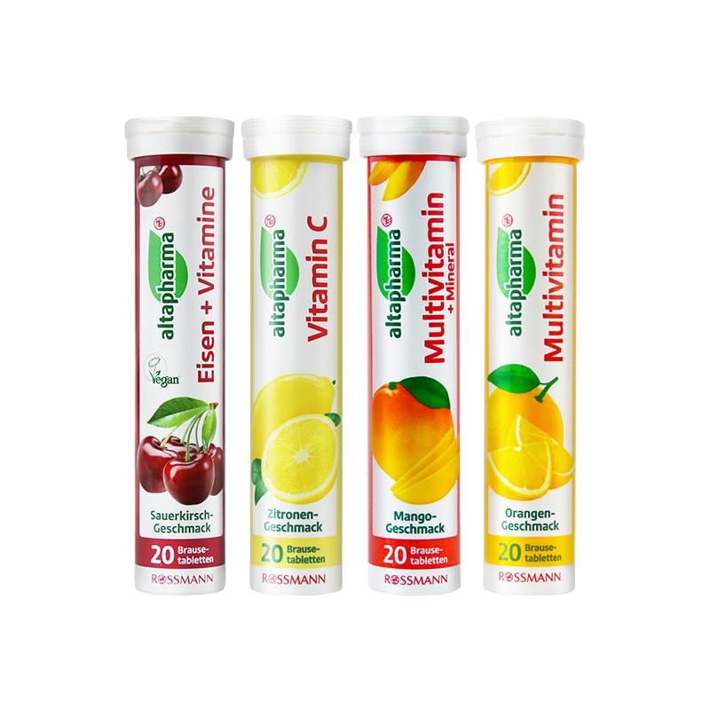 altapharma 安法泰 维生素泡腾片 柠檬味 20片